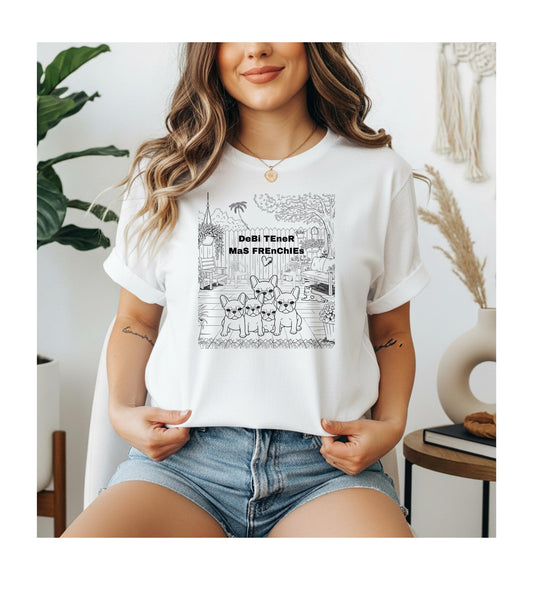 French Bulldog T-Shirt – Debi Tener Mas Frenchies