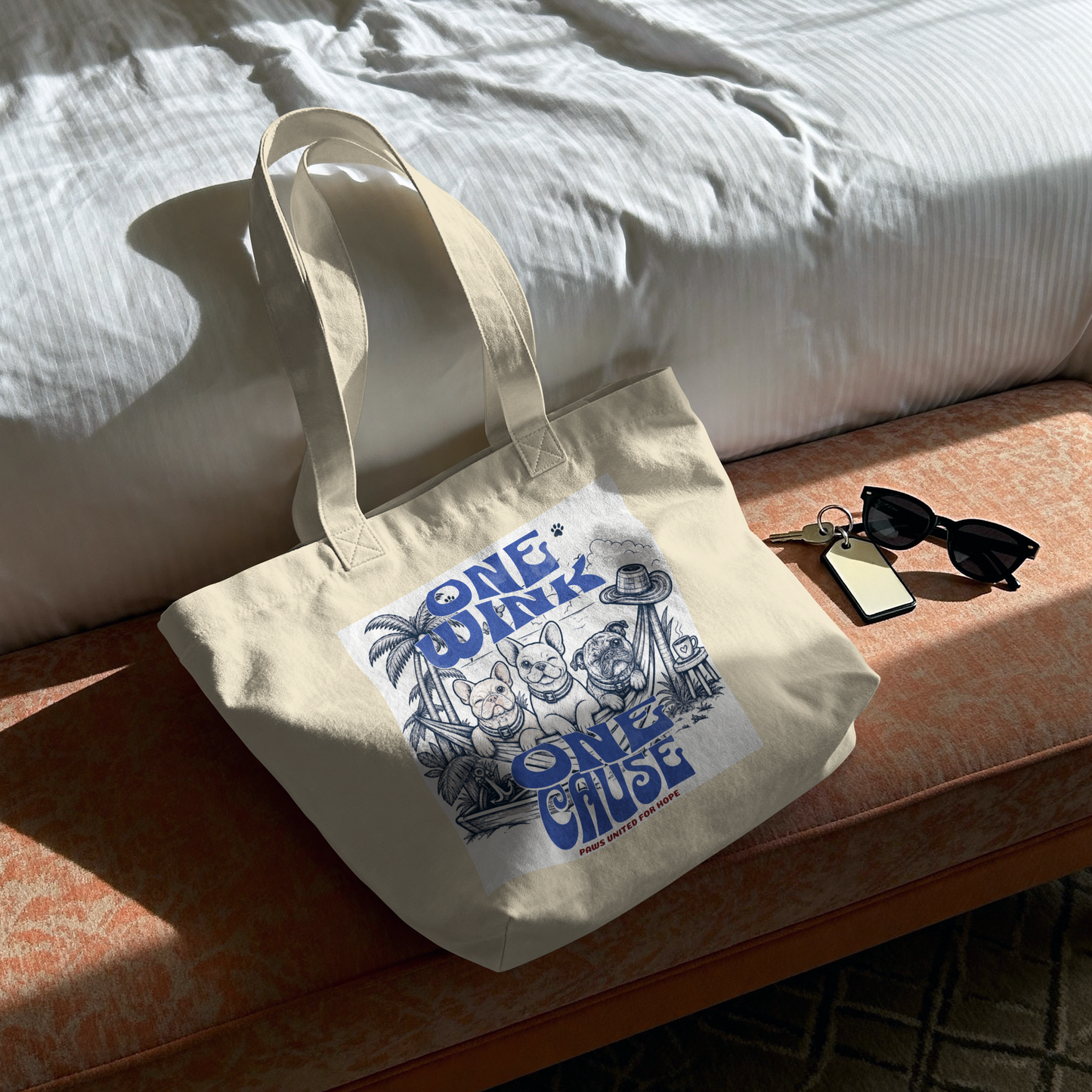 One Wink ... One Cause Tote Bag