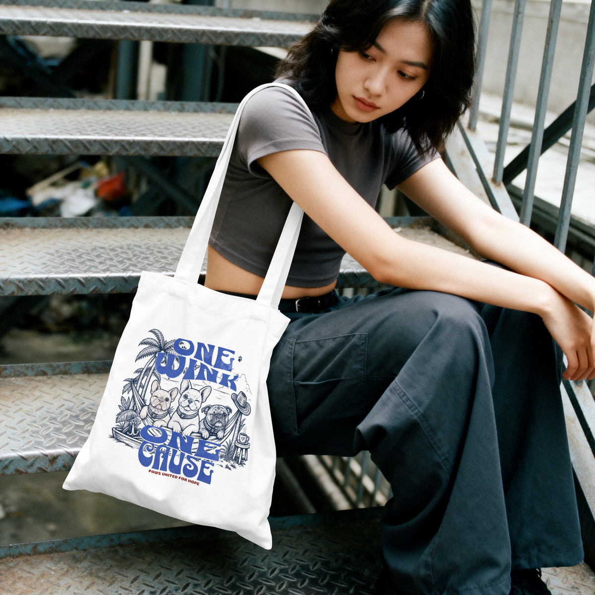 One Wink ... One Cause Tote Bag