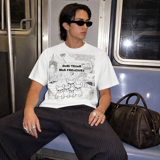 French Bulldog T-Shirt DeBi TEneR MaS FREnCHiEs
