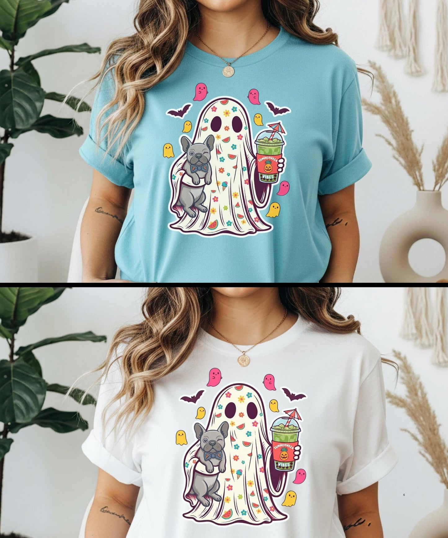 Summerween Vibes Ghost Dogs Unisex