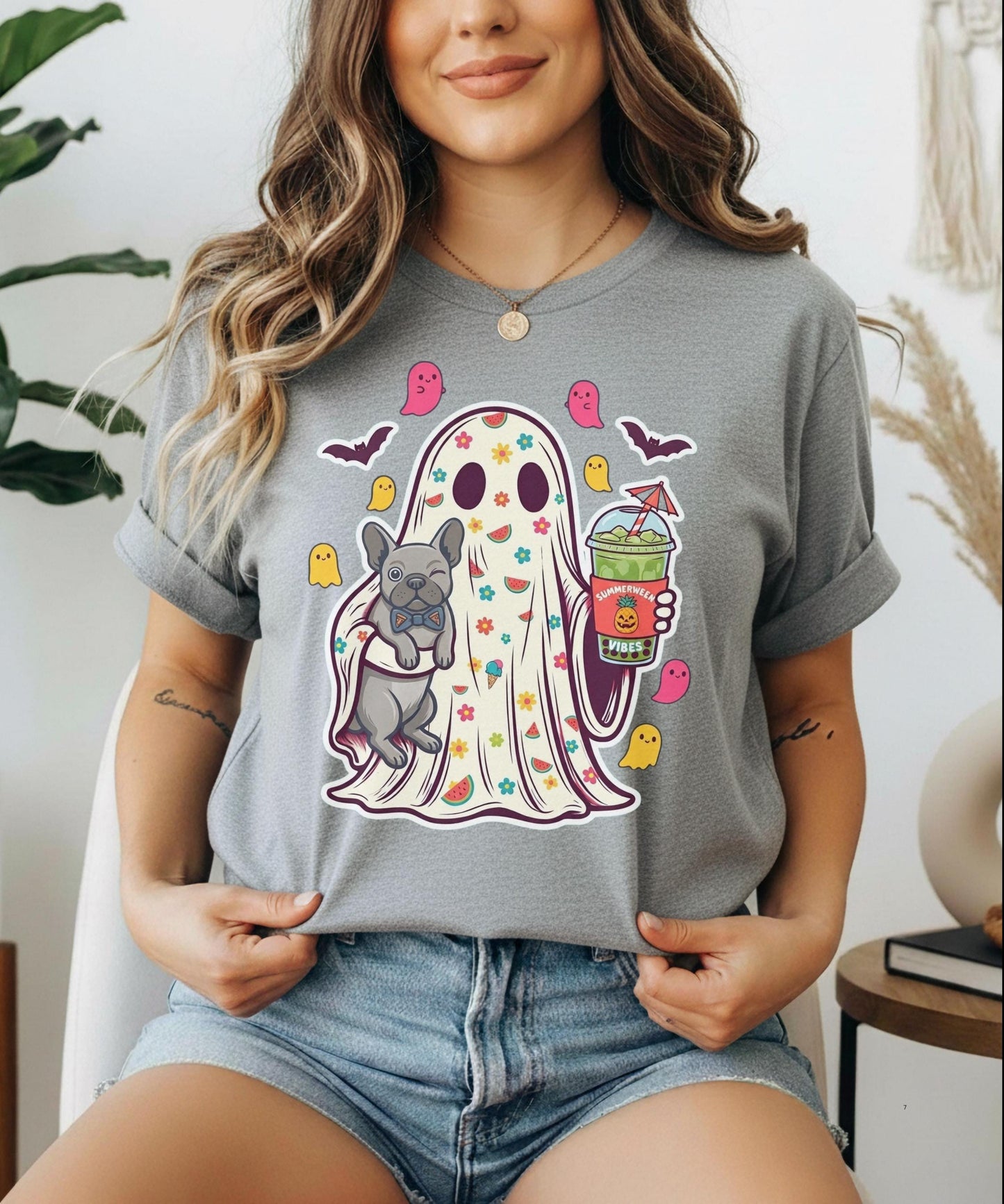 Summerween Vibes Ghost Dogs Unisex