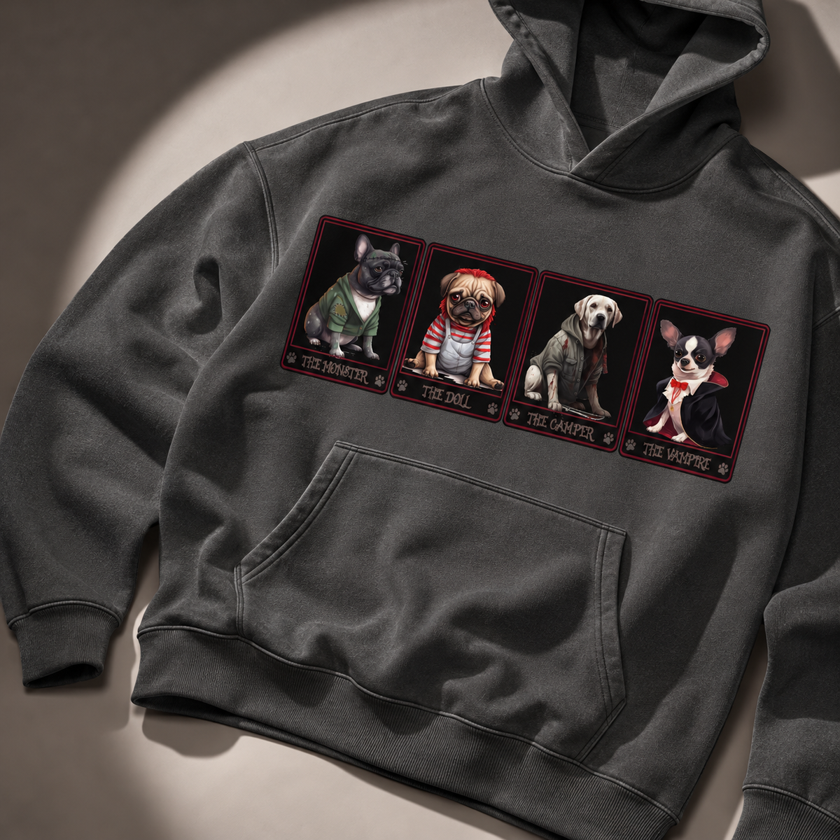 The Spooky Dog Crew – Halloween Unisex Hoodie
