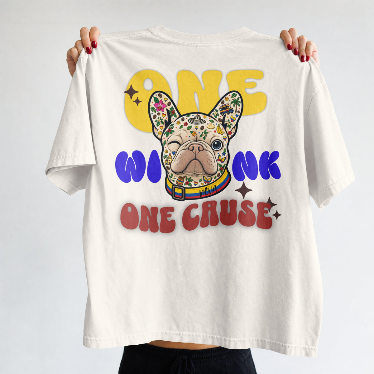 The Frenchie Wink Lovers Tee