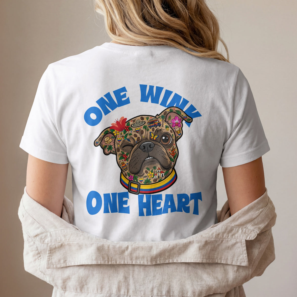 Pug Wink for a Cause T-Shirt