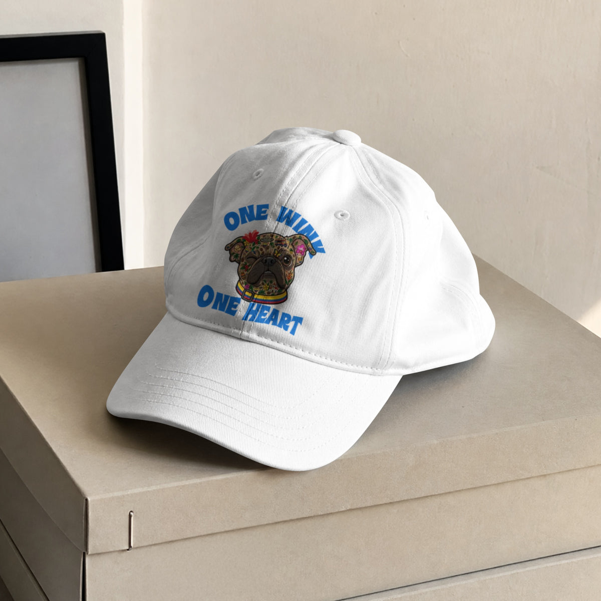 Pug Wink For A Cause Hat