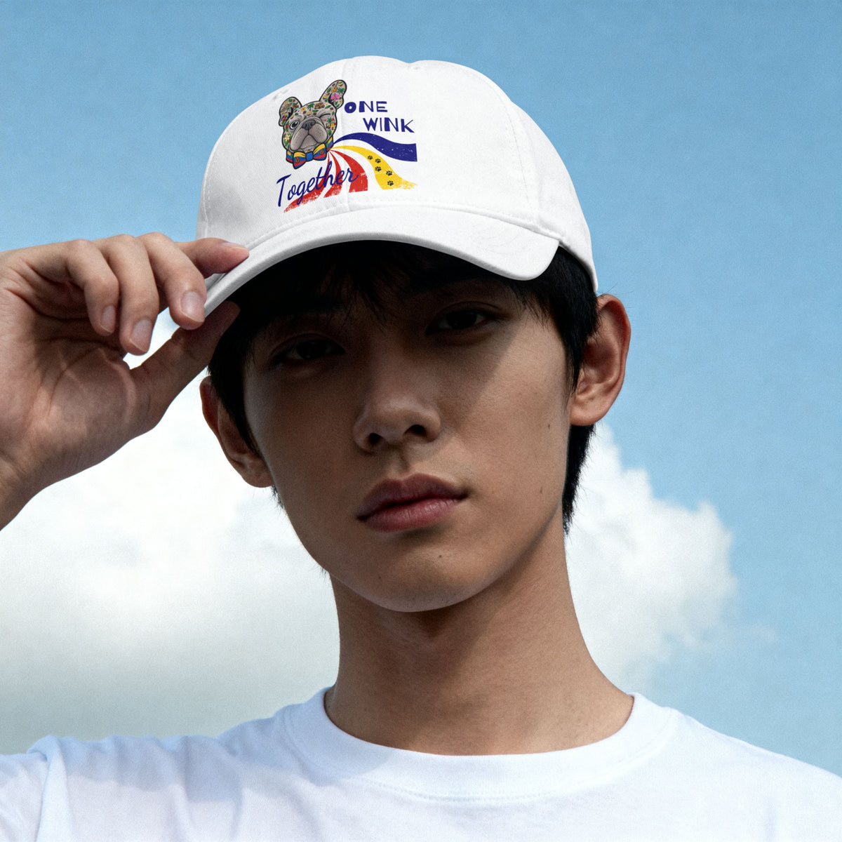 One Wink Together With Henry Hat