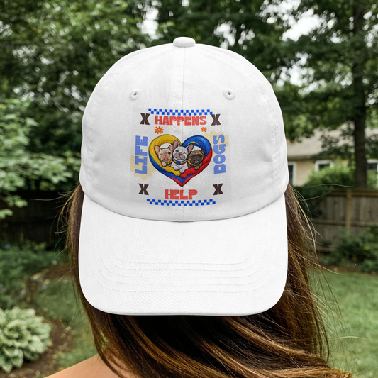 Life Happens - Dogs Help Hat