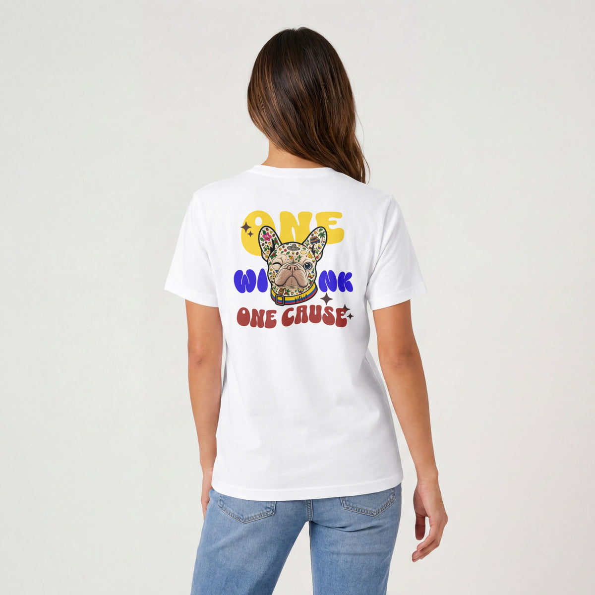 The Frenchie Wink Lovers Tee
