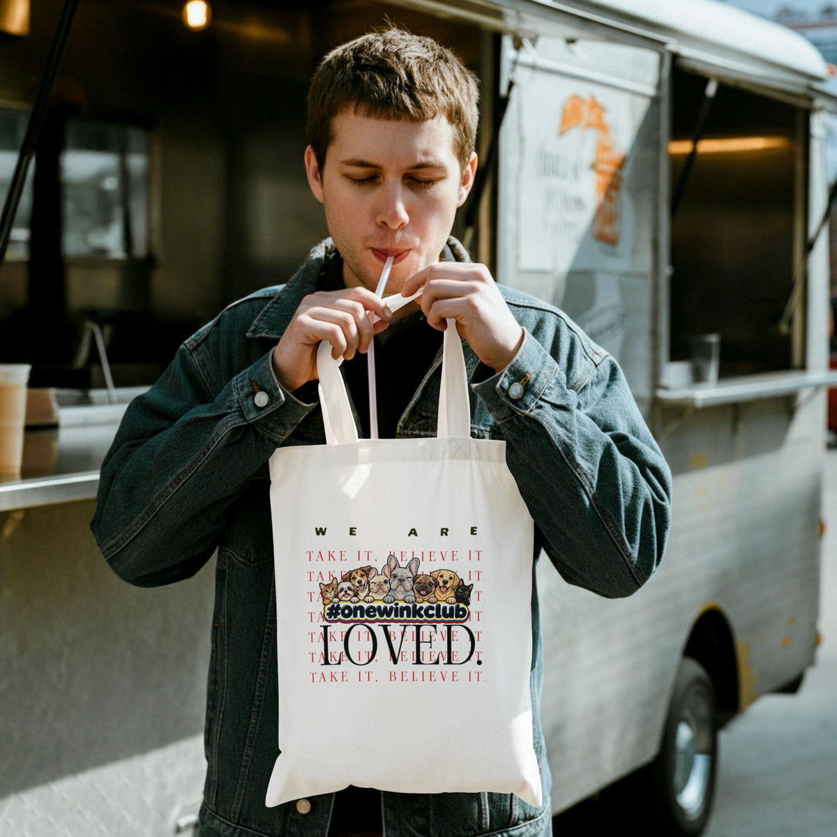 We Are Loved Tote Bag