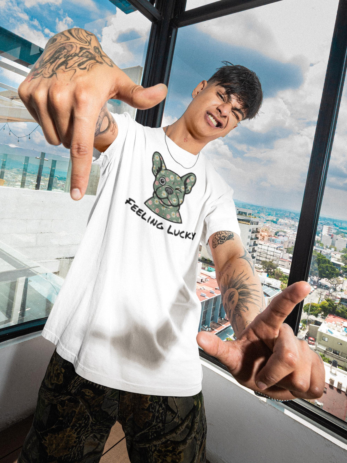 Feeling Lucky Frenchie Tee